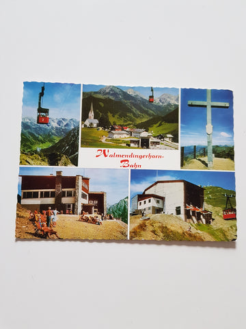 AK Walmendingerhorn-Bahn. Kleinwalsertal. Mittelberg.