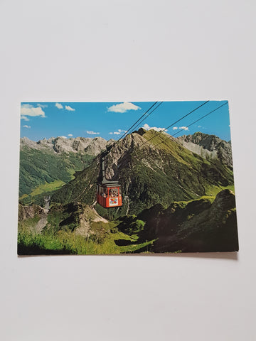 AK Walmendingerhorn-Bahn. Kleinwalsertal. Mittelberg.