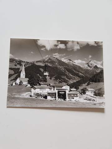 AK Walmendingerhorn-Bahn. Mittelberg Kleinwalsertal. Talstation.