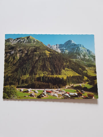 AK Baad. Kleines Walsertal.