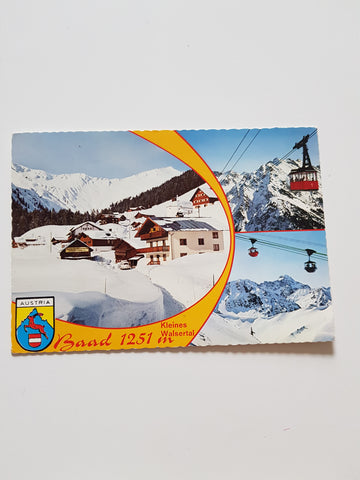 AK Baad. Kleines Walsertal.