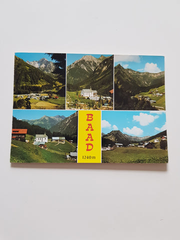 AK Kleinwalsertal. Baad.