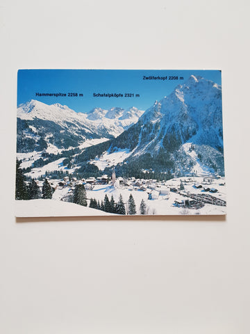 AK Mittelberg. Kleinwalsertal.