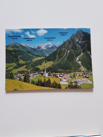 AK Mittelberg. Kleinwalsertal.