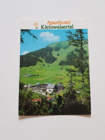AK Mittelberg/Bödmen. Aparthotel Kleinwalsertal. Wildentalstraße 3.