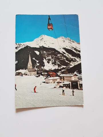 AK Mittelberg. Kleinwalsertal. Talstation der Walmendinger-Horn-Bahn.