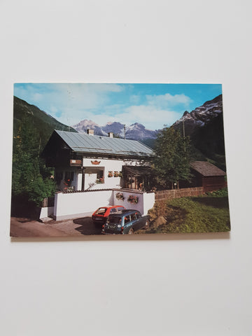 AK Mittelberg. Kleinwalsertal. Gästehaus Rieser. Höflerweg 12.