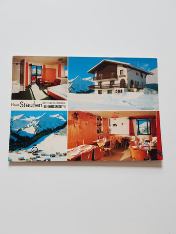 AK Mittelberg-Bödmen. Haus Staufen. Kleinwalsertal.