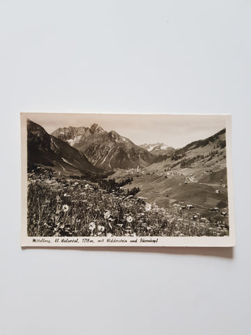AK Mittelberg. Kleines Walsertal.