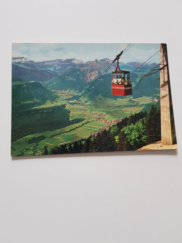 AK Bezau im Bregenzerwald. Seilbahn Sonderbach.