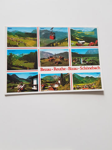AK Bezau - Reuthe - Bizau - Schönebach.