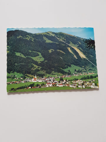 AK Bezau gegen Sonderdach und Baumgartenhöhe.