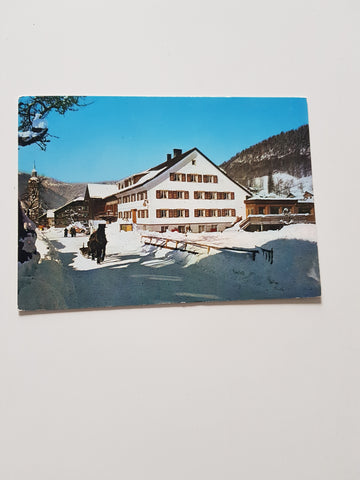 AK Bezau. Gasthof Sonne.