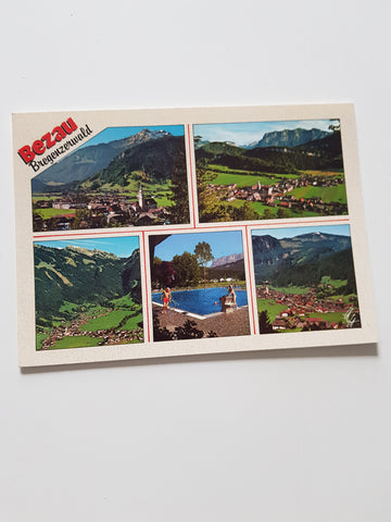 AK Bezau im Bregenzerwald.
