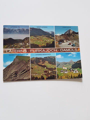 AK Laterns - Furkajoch - Damüls.
