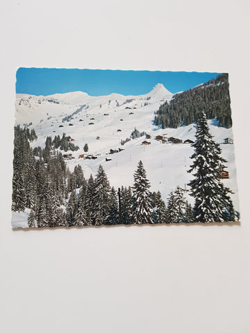 AK Damüls - Uga mit Mittagspitze.