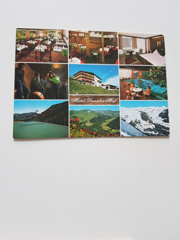 AK Damüls. Hotel Damülser Hof. Fam. Klauser.