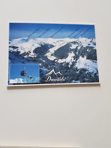 AK Damüls. Schigebiet Damüls.