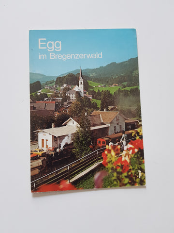 AK Egg im Bregenzerwald. Bahnhof.