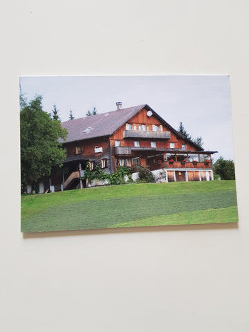 AK Egg im Bregenzerwald. Gasthof Alpenrose Kaltenbrunnen.