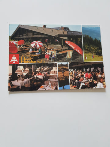 AK Hittisau. Lift-Restaurant Hoch-Häderich.