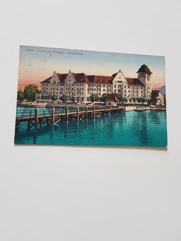 AK Lochau bei Bregenz. Strandhotel.