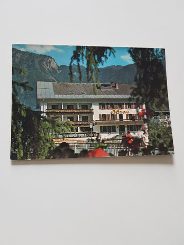 AK Mellau 65. Hotel Bären. Familie Bischofberger.