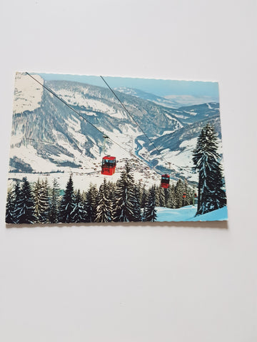 AK Mellau. Gondelbahn.