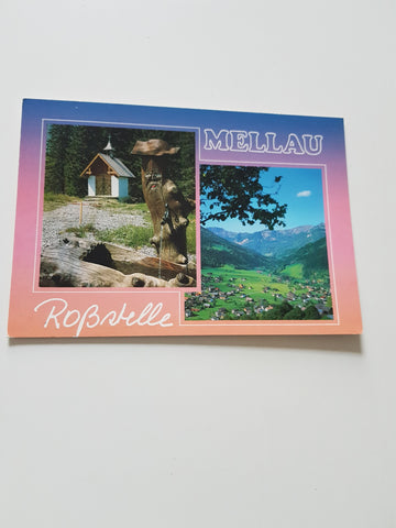 AK Mellau. Roßstelle.