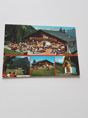 AK Mellau. Alpenhof Rossstelle. Fam. Jakob Simma.