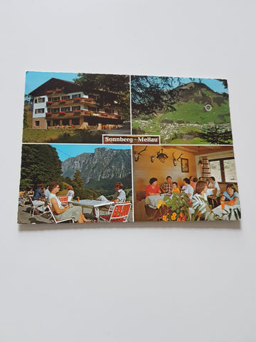 AK Mellau. Gasthaus Sonnberg.