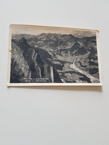 AK Mellau m. Firstgruppe. Blick von der Kanisfluh.