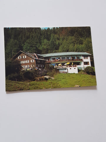AK Schnepfau. Berghaus Kanisfluh. Fam. Moosmann.