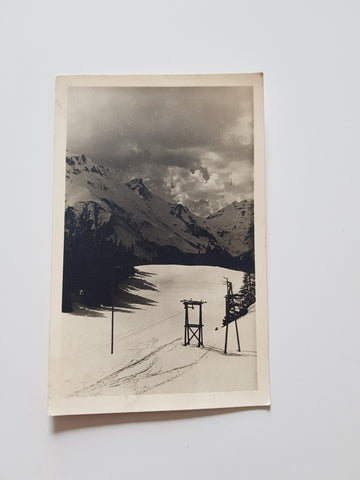 Foto-AK Körbersee. Ostern 1947.
