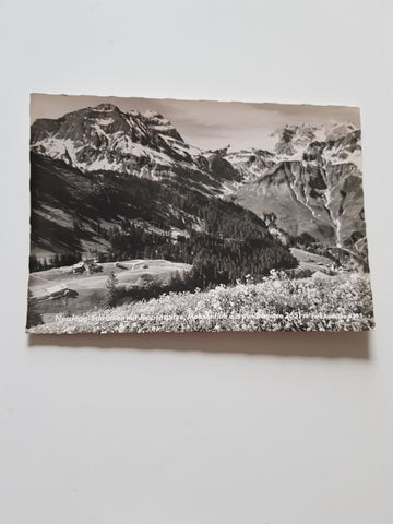 AK Nesslegg-Schröcken mit Juppenspitze.