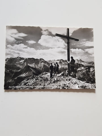 AK Am Gipfel der Künzelspitze.