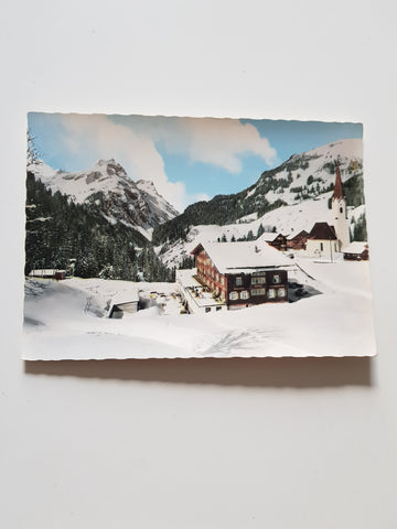 AK Schröcken. Hotel Mohnenfluh.