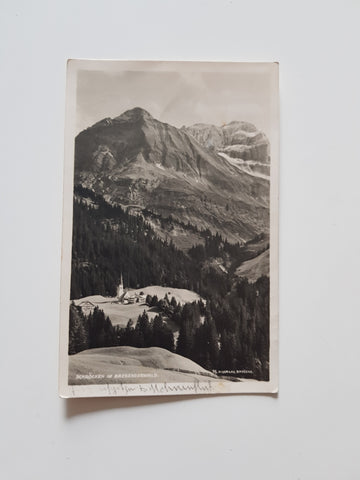AK Schröcken im Bregenzerwald.