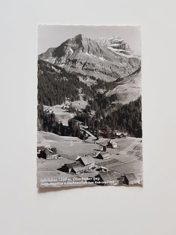 AK Schröcken, Oberboden geg. Juppenspitze.