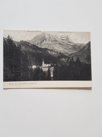 AK Gruss aus Schröcken.