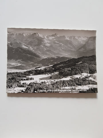 AK Bödele, Blick in den Bregenzerwald.
