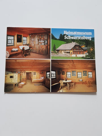 AK Heimatmuseum der Gemeinde Schwarzenberg.