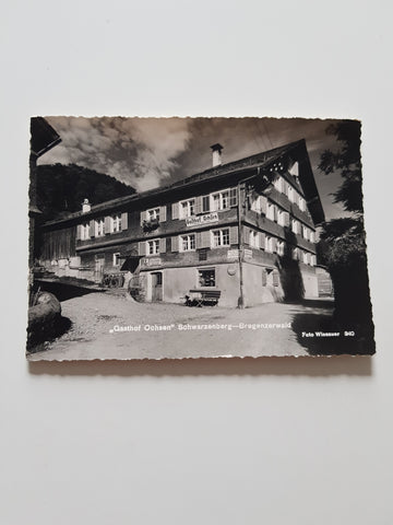 AK Schwarzenberg. Gasthof Ochsen.