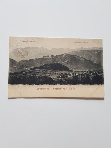 AK Schwarzenberg - Bregenzer Wald.