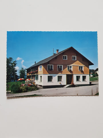AK Sibratsgfäll. Gasthof Pension Hirschen. Familie Dorner.