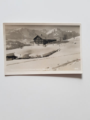 AK Sibratsgfäll. Ski- und Erholungsheim Mennel.