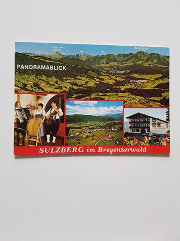 AK Sulzberg im Bregenzerwald. Gasthof Ochsen. Bes.: Fam. Schmuck.