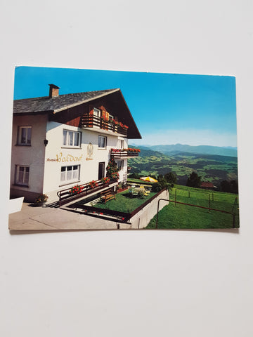 AK Sulzberg. Haus Adlerhorst Bes.: Franz Baldauf.