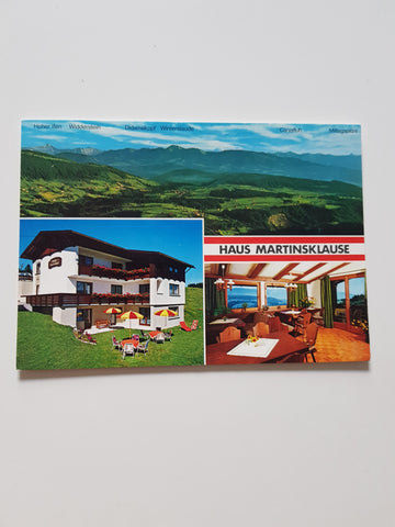 AK Sulzberg. Haus Martinsklause. Familie Martin Hagspiel.