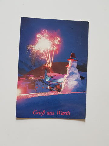 AK Gruss aus Warth.